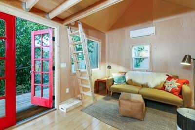 Private cabin with hillside views 2