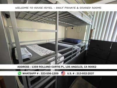 Bunk Bed Space - (Shared Room) 1