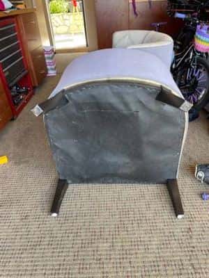 Two upholstered chairs like new 5