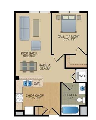 Stylish Berkeley Apartments with In Home Laundry and Smart Tech 3