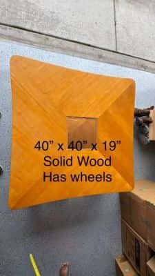 FREE - COFFEE TABLE - SOLID WOOD 2
