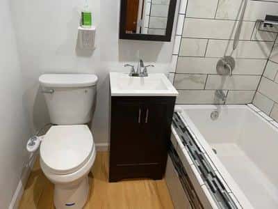 Duplex home. front house! Manicured p landscaping. Hardwood floors, 6