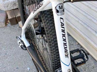 Cannondale Trail SL3 Mountain Bike - White/Blue - Medium - 27-Speed Hy 3