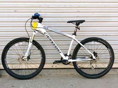 Cannondale Trail SL3 Mountain Bike - White/Blue - Medium - 27-Speed Hy 2