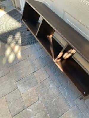 Wall hung cubby shelves 4