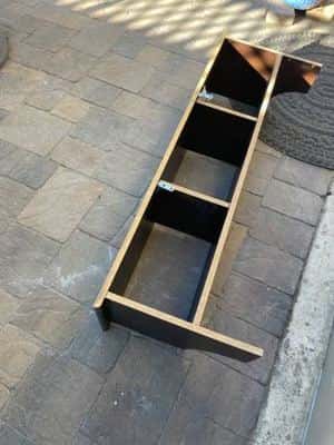 Wall hung cubby shelves 7