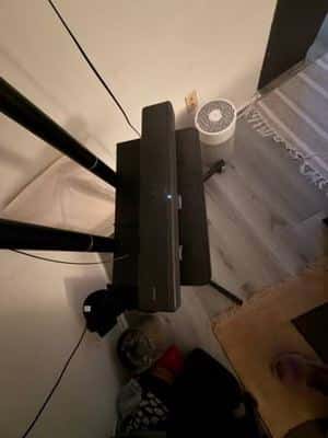 Heavy-Duty Rolling TV Stand / Mobile TV Cart – Large TVs 2