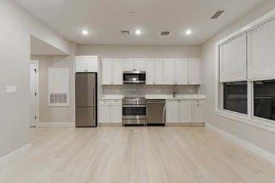 Modern JP Studio w/ In Unit Laundry + Central AC - Students OK 1