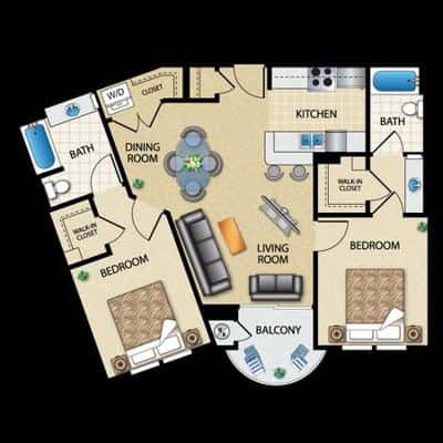 2/bd 2/ba, ATM Machine, 24-Hour Doorman 8