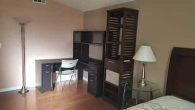 Furnished Master bedroom with private bathroom and private entrance 2