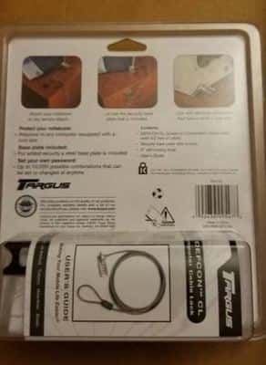 Laptop Cable Lock - New in Package 2