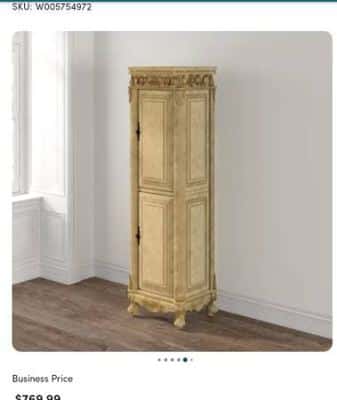 Crestview linen cabinet by Lark Manor 1