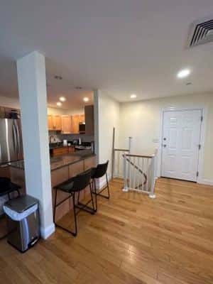 Entire 1st floor in two-story 3BD/2BR, 12 month lease 6