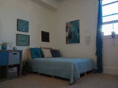 Furn. master bdrm Flat share avail AUG 15  lots of light (san jose dow 2