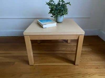 Jack Cartwright Maple Low Side Table 1