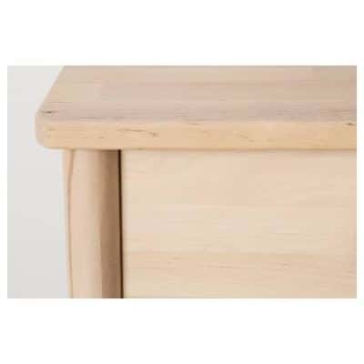 [RRP $499] *RARE* IKEA BJÖRKSNÄS Solid Birch Wood and Leather 5 Drawer 5