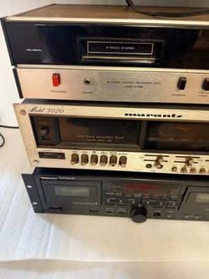Vintage tape cassette players Tascam marantz pioneer Sony nakamichi 1