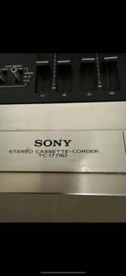 Vintage Sony stereo 2