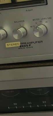 Vintage Sony stereo 4