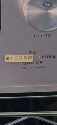 Vintage Sony stereo 5