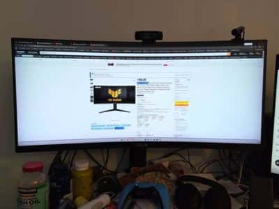 Asus VP34VQL 34" widescreen monitor 1