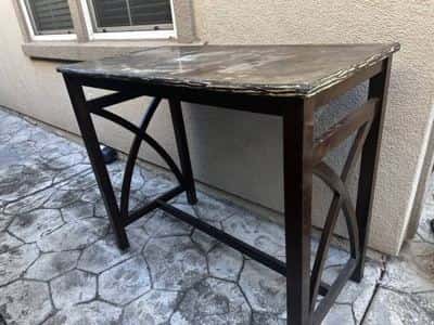 dark mahogany colored table 3
