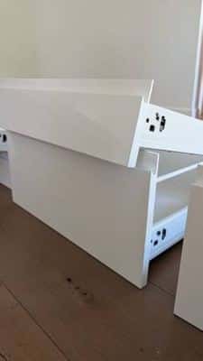 Kitchen drawers  and tracks 6