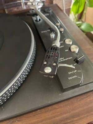 Vintage Pioneer PL-55 Direct Drive Turntable - Fully tested & working - cracked 5
