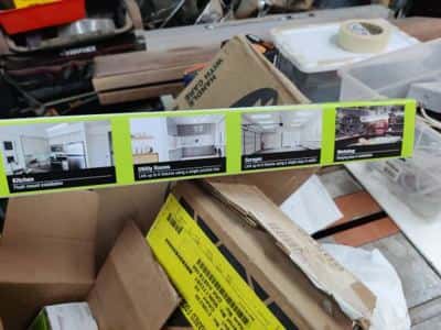 2 - Feit 4 ft shop lights LED motion sensor with remote 5