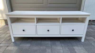 Ikea Hemnes White TV Cabinet 4