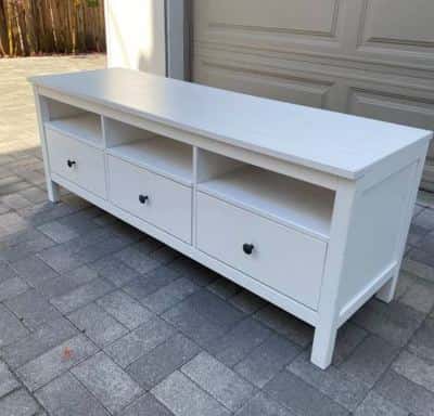 Ikea Hemnes White TV Cabinet 2