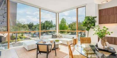 Bosch Gas Range, Integrated Dishwasher, Landscaped Interior Courtyard 1