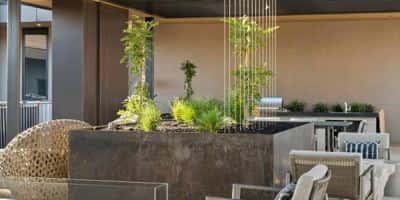 Bosch Gas Range, Integrated Dishwasher, Landscaped Interior Courtyard 4