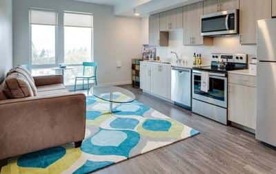 Exclusive 1 BR w/Private Balcony & Modern Kitchen 3