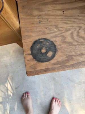FREE Vintage oak bedroom set 4