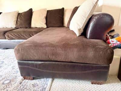 Free Ashley original sectional sofa with chaise 2