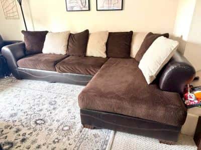 Free Ashley original sectional sofa with chaise 1