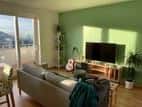 Korttidsleie (short-term rental): lys og moderne møblert 3-roms med utsikt over hele byen (5-6 mnd.) 7