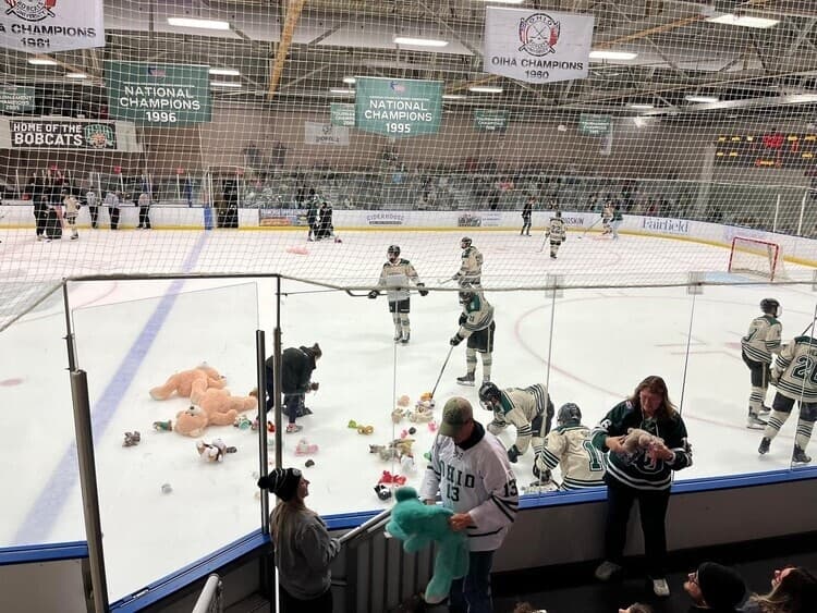 OHIO Hockey Teddy Bear Toss