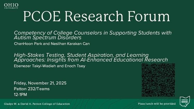 PCOE Research Forum