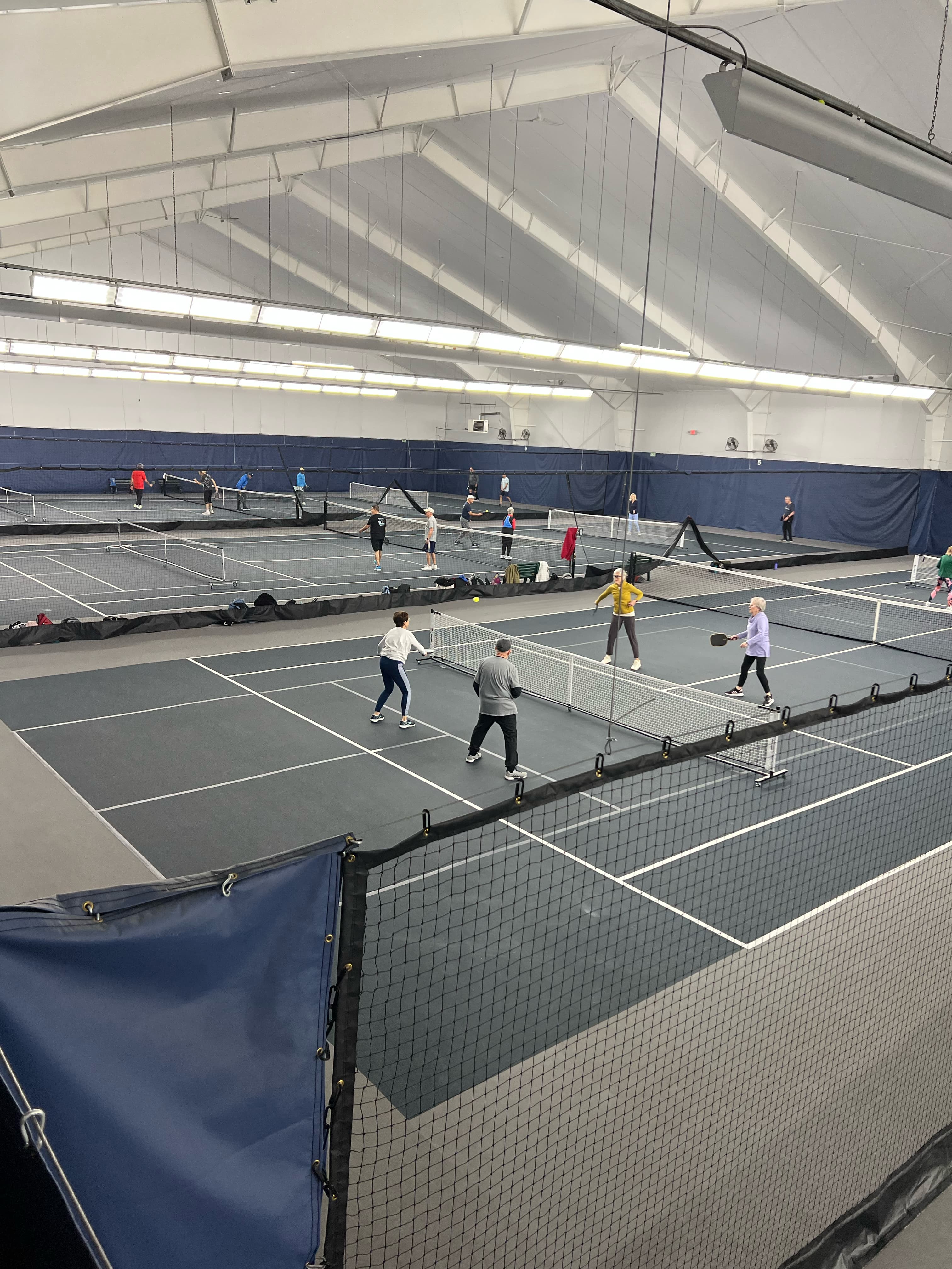 Open play pickleball- adv beginner/intermediate players $12pp cash at the door.