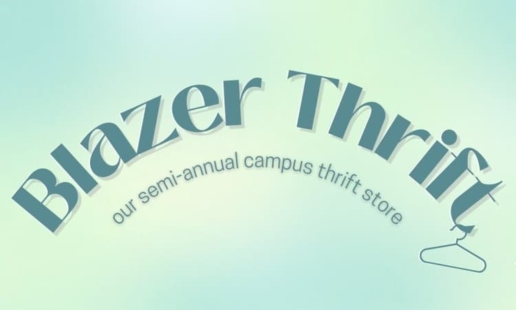 Blazer Thrift Tabling