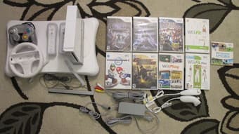 Wii system, games, and accessories 1