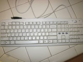 White keyboard only for $10 1