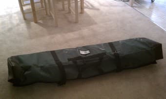 $100 for a snowboard + boots + bag 1