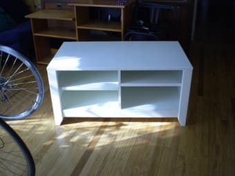 Entertainment Stand (White) $25 1