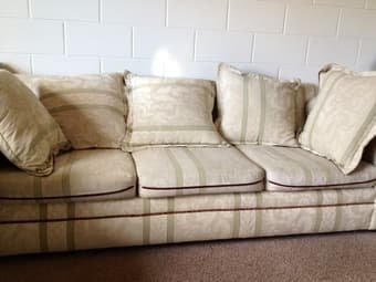 Moving Sale - Corner 3+2 Sofa with lots of cusions 2