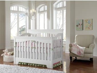 Young America Built To Grow Sleigh Crib - $450 2