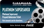 Cinemark Supersaver Cards - watch any movie for $7! 1