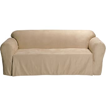Microsuede Loveseat Slipcover 1